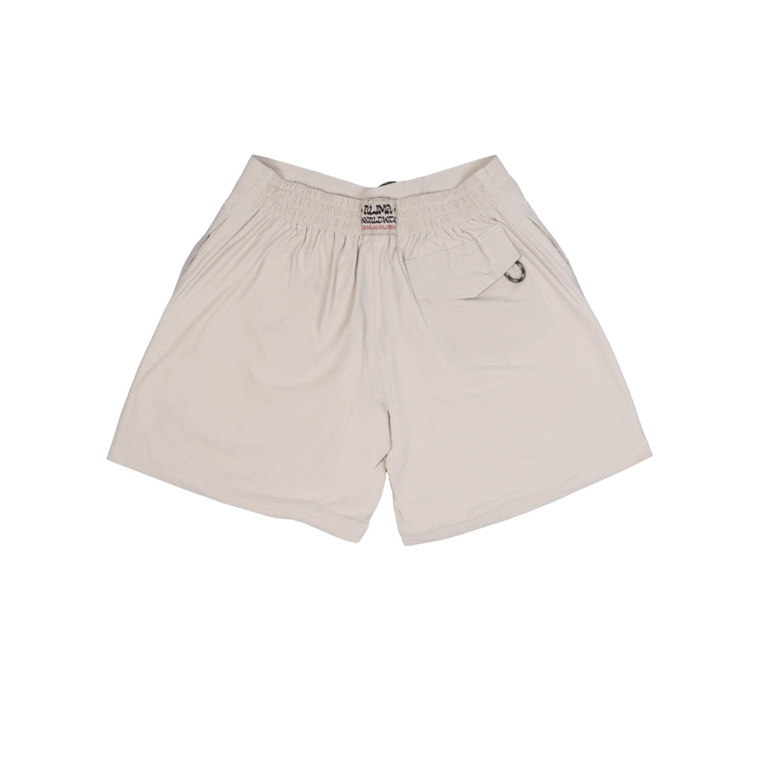 Alima x Sports Paradise Boardshorts in Cream