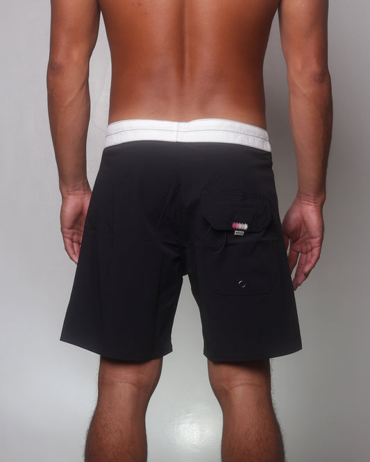 Alima x Rutopia in Black with White Waist Band