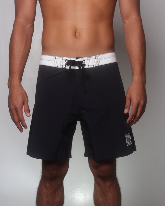 Alima x Rutopia in Black with White Waist Band