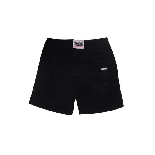Alima Men's Boardshorts in Classic Black Nylon