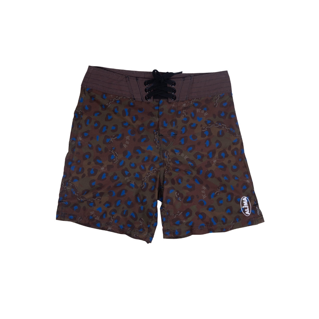 Alima x WSH Boardshorts in Brown