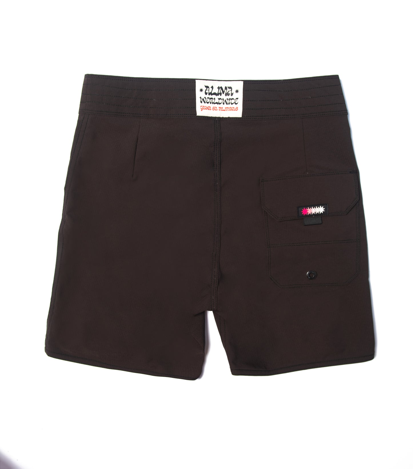 Alima Mens Classic Chocolate Brown Good Karma Boardies