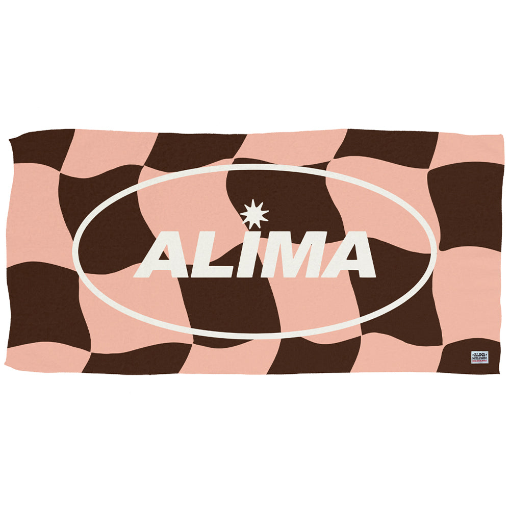 Alima Logo Swirl Towel