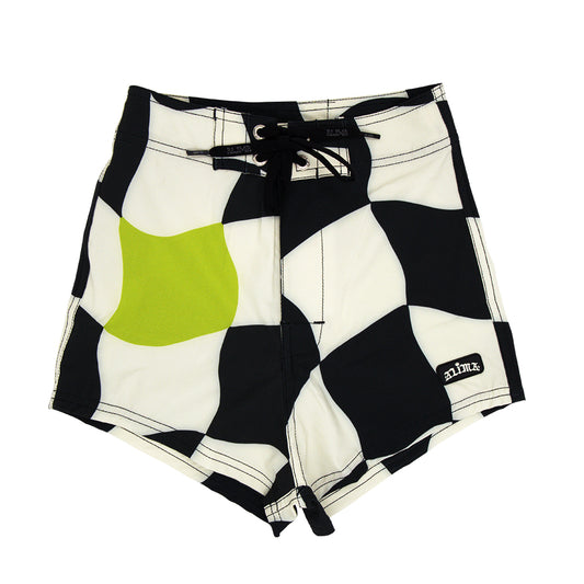 Checkered Lime Boardies for Women