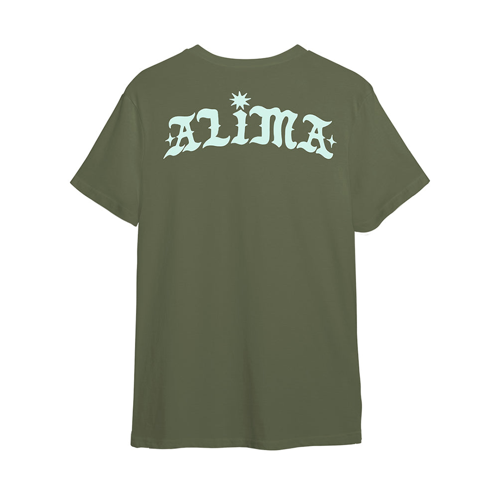 Alima Logo Tee (Lime)