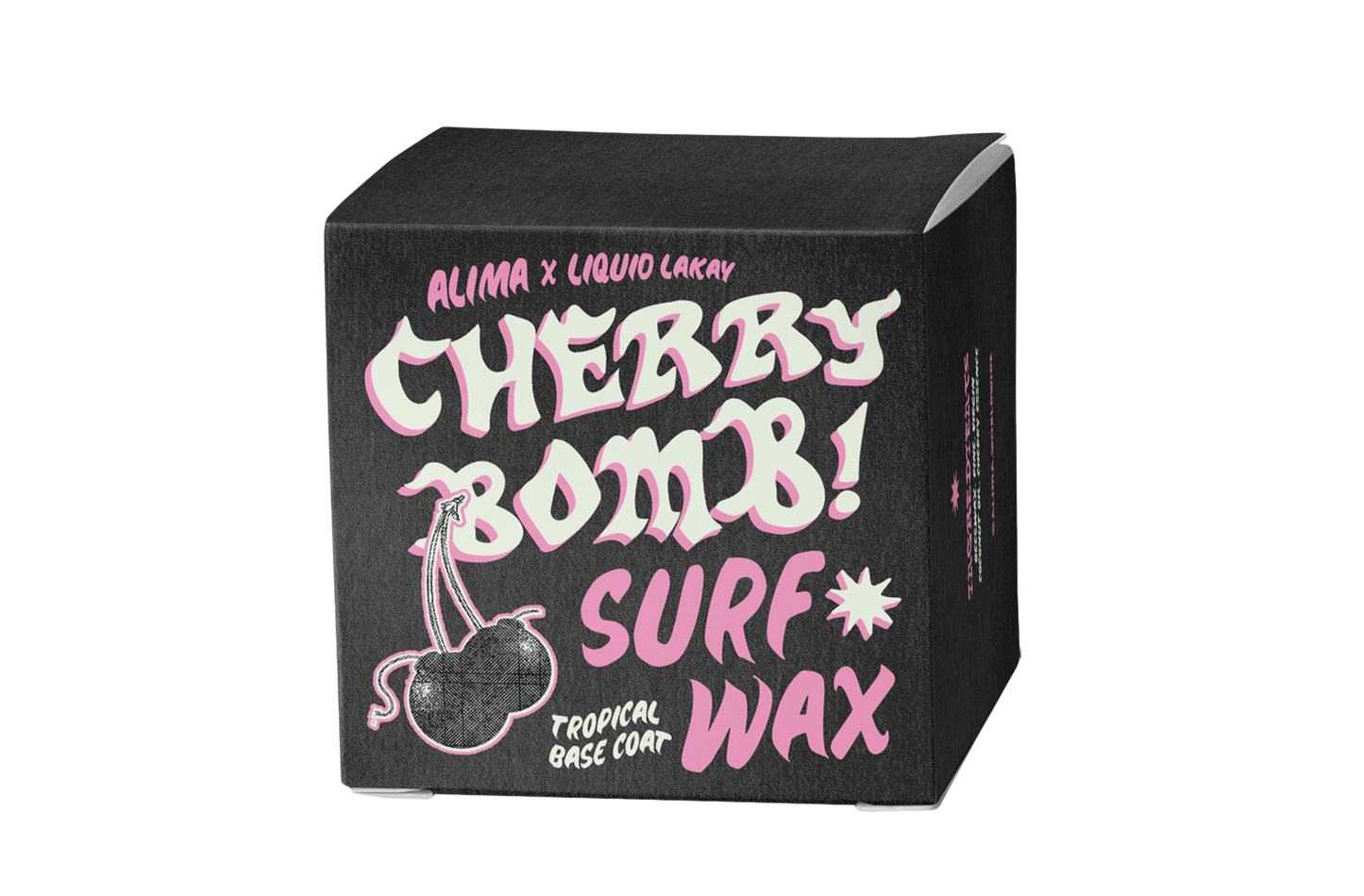 Alima x Liquid Lakay Cherrybomb Surf Wax (Basecoat)