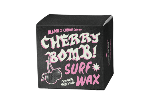 Alima x Liquid Lakay Cherrybomb Surf Wax (Basecoat)